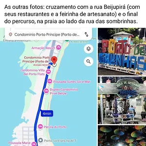 Apartamento Seja Um Hospede De Charme A 80m Do Mar E 4min De Carro Do Centrinho De Porto, Pôrto das Galinhas